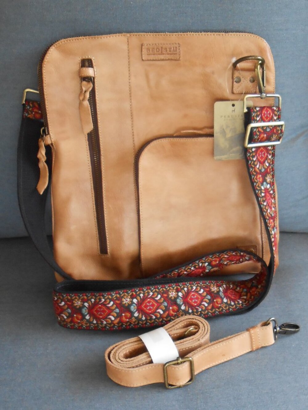 NWT Bed Stu / The Peruvian Connection Glencoe / Aiken Bag